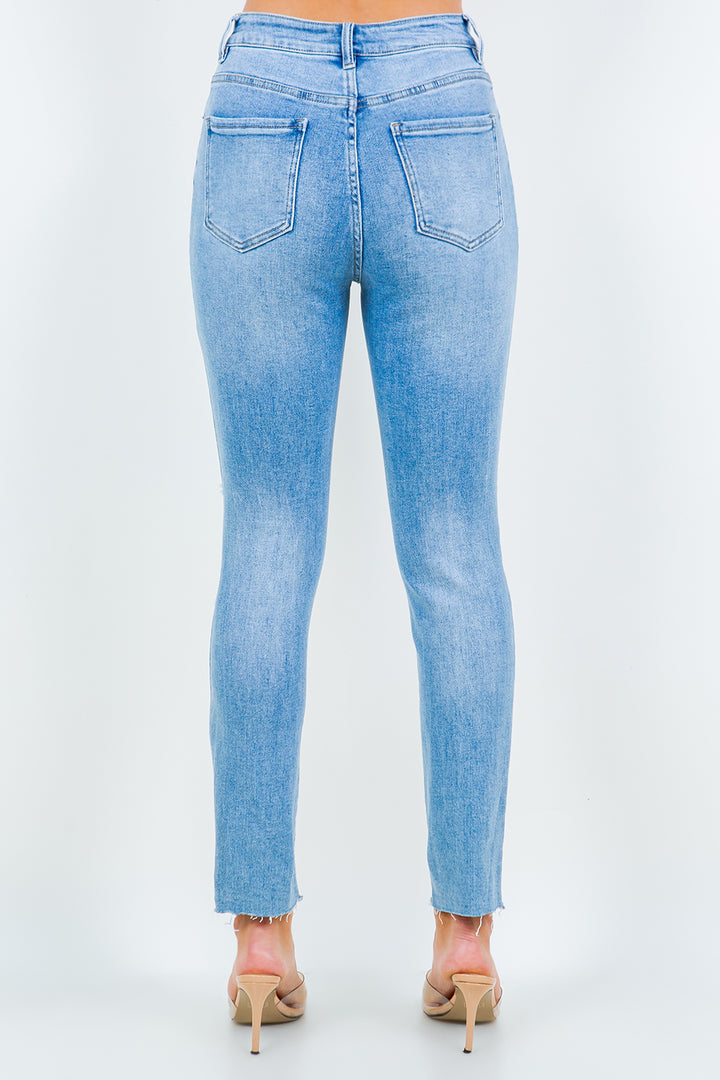 American Bazi High Waist Destroyed Jeans